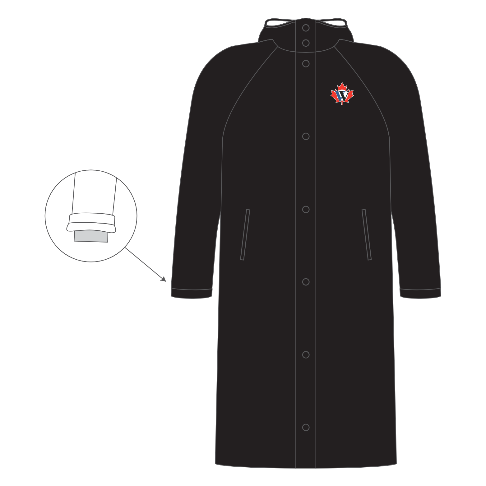 Westshore Sideline Jacket - Image 2